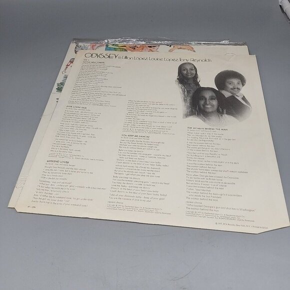 Odyssey - Self Titled S/T  LP  RCA Records APL1-2204 - Picture 4 of 5